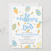 Invitation Pâques si espéré être deux garçons Anniversaire (Devant)