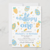 Invitation Pâques si espéré être un garçon Anniversaire (Devant)