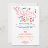 Invitation Pâques Vaganza Pique-nique Pâques Chasse aux oeufs (Devant)