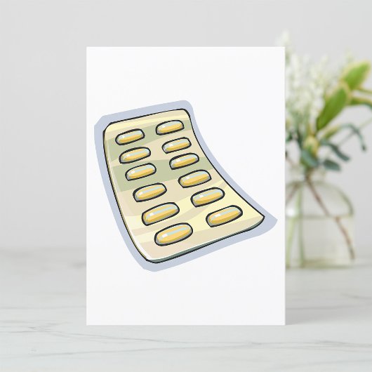 Invitation Paquet de pilules