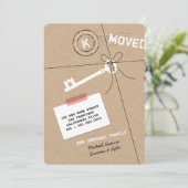 Invitation Paquet embouti de monogramme et partie de (Debout devant)