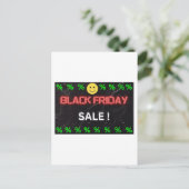 INVITATION PAR CARTE POST - VENDREDI NOIR (Debout devant)