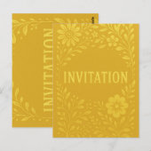 INVITATION PAR CARTE POSTALE (Devant / Derrière)
