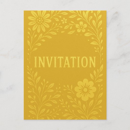 INVITATION PAR CARTE POSTALE (Devant)