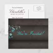 Invitation par carte postale Spa de salon (Devant / Derrière)