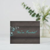 Invitation par carte postale Spa de salon (Debout devant)