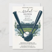 Invitation Par Champion Team Ball Field Baseball Fête des mar (Devant)