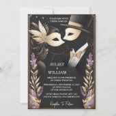 Invitation Par code vestimentaire Prom Costume Masquerade Mar (Devant)