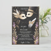 Invitation Par code vestimentaire Prom Costume Masquerade Mar (Debout devant)