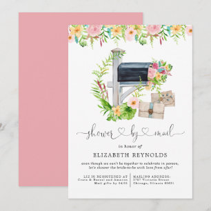 Invitation par courrier pour une fête de mariage v
