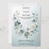 Invitation Par Fancy Metal Glam brillant haut de gamme Mariag (Devant)
