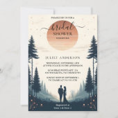 Invitation Par la nuit coucher de soleil Lune nuage Twilight  (Devant)