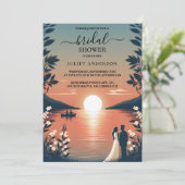 Invitation Par Lakeside Mountain Fun Nature Lake Fête des mar (Debout devant)