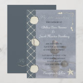 Invitation Par le bord de la mer (Devant / Derrière)