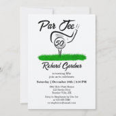 Invitation Par Off pour une soirée UnForeGettable 50e anniver (Devant)