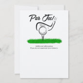 Invitation Par Off pour une soirée UnForeGettable 50e anniver (Dos)