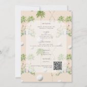 Invitation Par-Tee avant l'Tee | Fin de semaine de bacheloret (Dos)