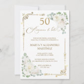 Invitation Para 50 Aniversario de Boda (Devant)