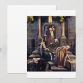 Invitation Parabole des Dix Vierges (Devant / Derrière)