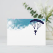 Invitation parachutiste (Debout devant)