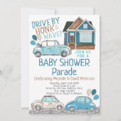 Invitation Parade Baby shower (Devant)