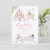 Invitation Parade d'anniversaire de la princesse (Debout devant)