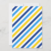 Invitation Parade D'Anniversaire Parade De Police (Dos)