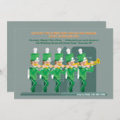 Invitation Parade de la Saint Patrick (Devant / Derrière)