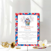 Invitation Parade et fête du 250e anniversaire Pot à gingembr