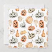 Invitation Parade pour animaux d'Halloween (Dos)