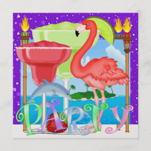 Invitation Paradis PARTY / Luau - SRF