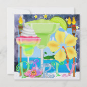 Invitation Paradis PARTY / Luau - SRF (Devant)