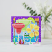 Invitation Paradis PARTY / Luau - SRF (Debout devant)