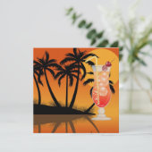 Invitation Paradis PARTY / Luau - SRF (Debout devant)