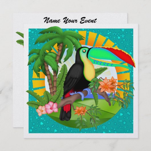 Invitation Paradis - SRF (Devant / Derrière)