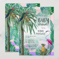 Paradis tropical Baby shower Boho