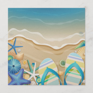 Invitation Paradise Beach