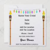 Invitation Paradise Mariage - SRF (Dos)