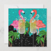 Invitation Paradise Party in Style Bright Lights - SRF (Devant)