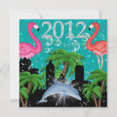 Invitation Paradise Party in Style Bright Lights - SRF (Devant)