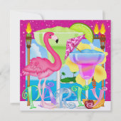 Invitation Paradise PARTY / Luau - SRF (Devant)