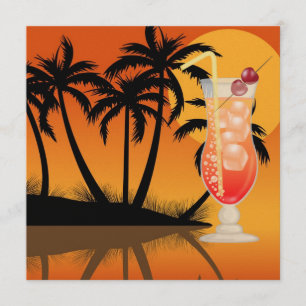 Invitation Paradise PARTY / Luau - SRF