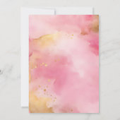 Invitation Parapluie D'avril Fleurs de Mai par Daisy (Dos)