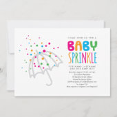 Invitation Parapluie simple minimaliste Parapluie moderne pou (Devant)