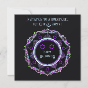 Invitation Parapluie violet & Cœurs.7