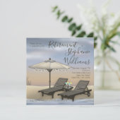 Invitation Parasol | Lumières | Chaises Retraite Sunset (Debout devant)