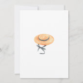 Invitation Parc d'animaux du sentier vert pour enfants Annive (Dos)