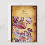 INVITATION PARC DE FOLLET MAGIQUE DE CHAMPIGNONS (Devant)