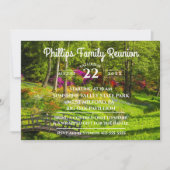 Invitation Parc de la Réunion (Devant)