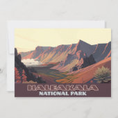 Invitation Parc national de Haleakala Cratère volcanique de M (Dos)